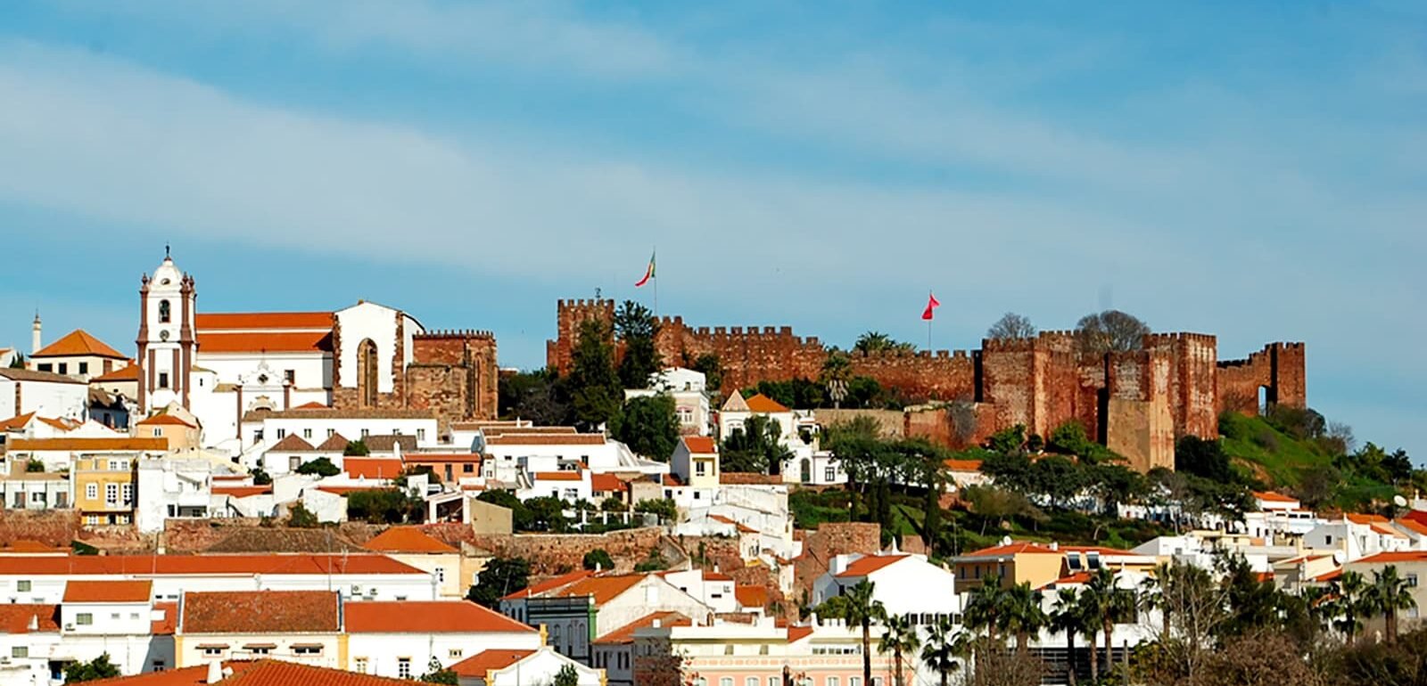 View over Silves and its Castle