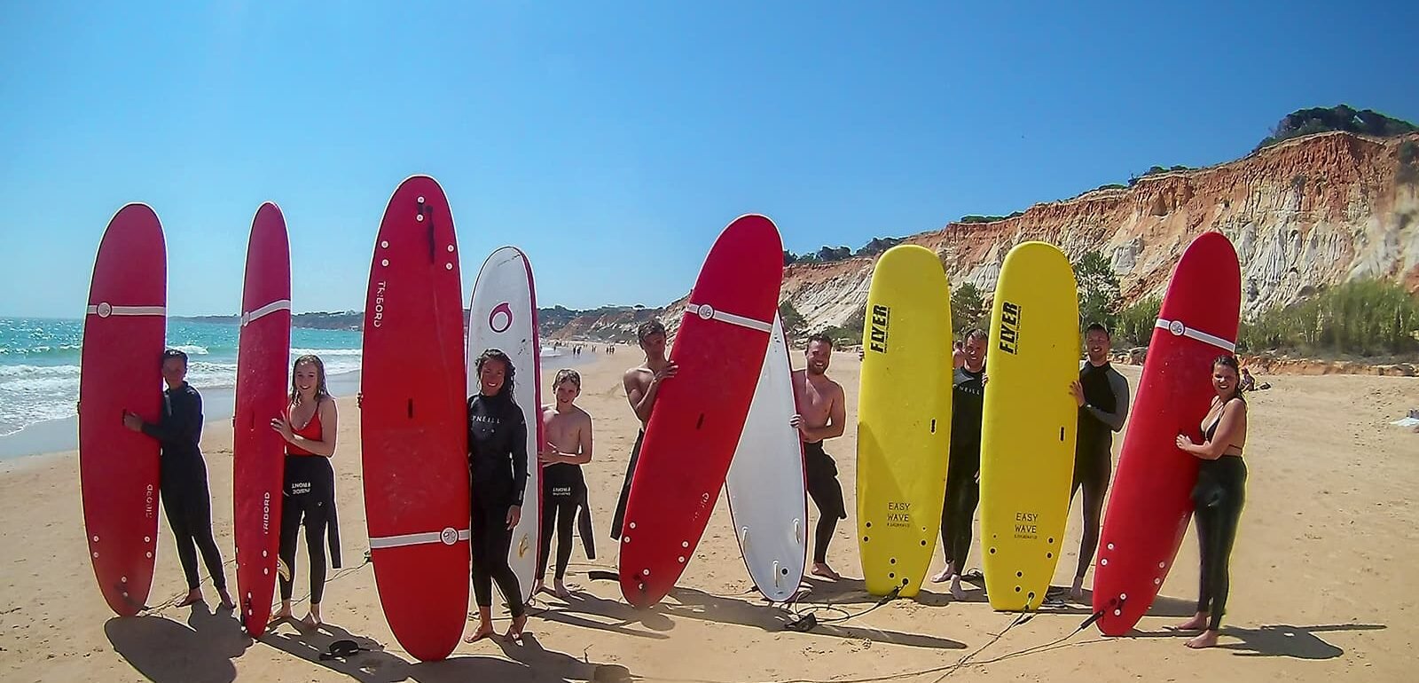 Surf lessons in Algarve